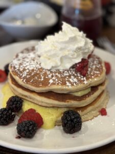 Raspberry lemon pancakes, briarpatch, winter park florida restaurants, best brunch spots orlando florida