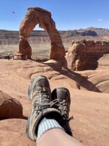 Delicate arch in Moab Utah